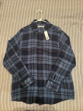 Outerknown Cloud Weave Shirt, Size L